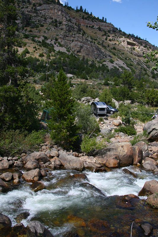 Camper From Nature Trail