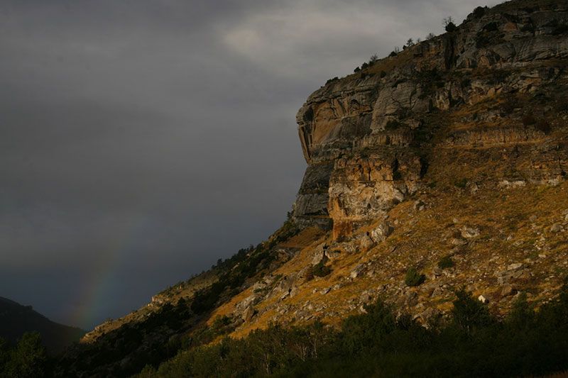 Storm over Mouth of Canyon